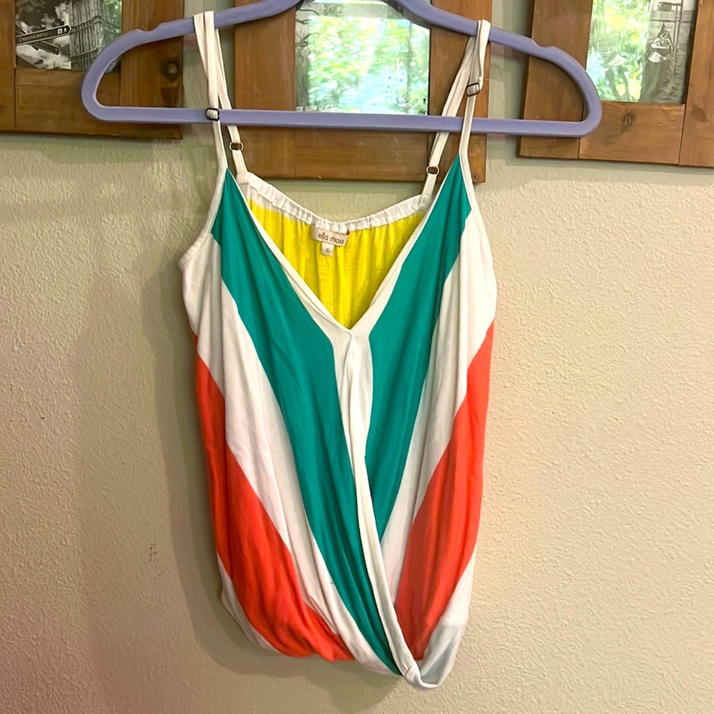 Cross cross front tank